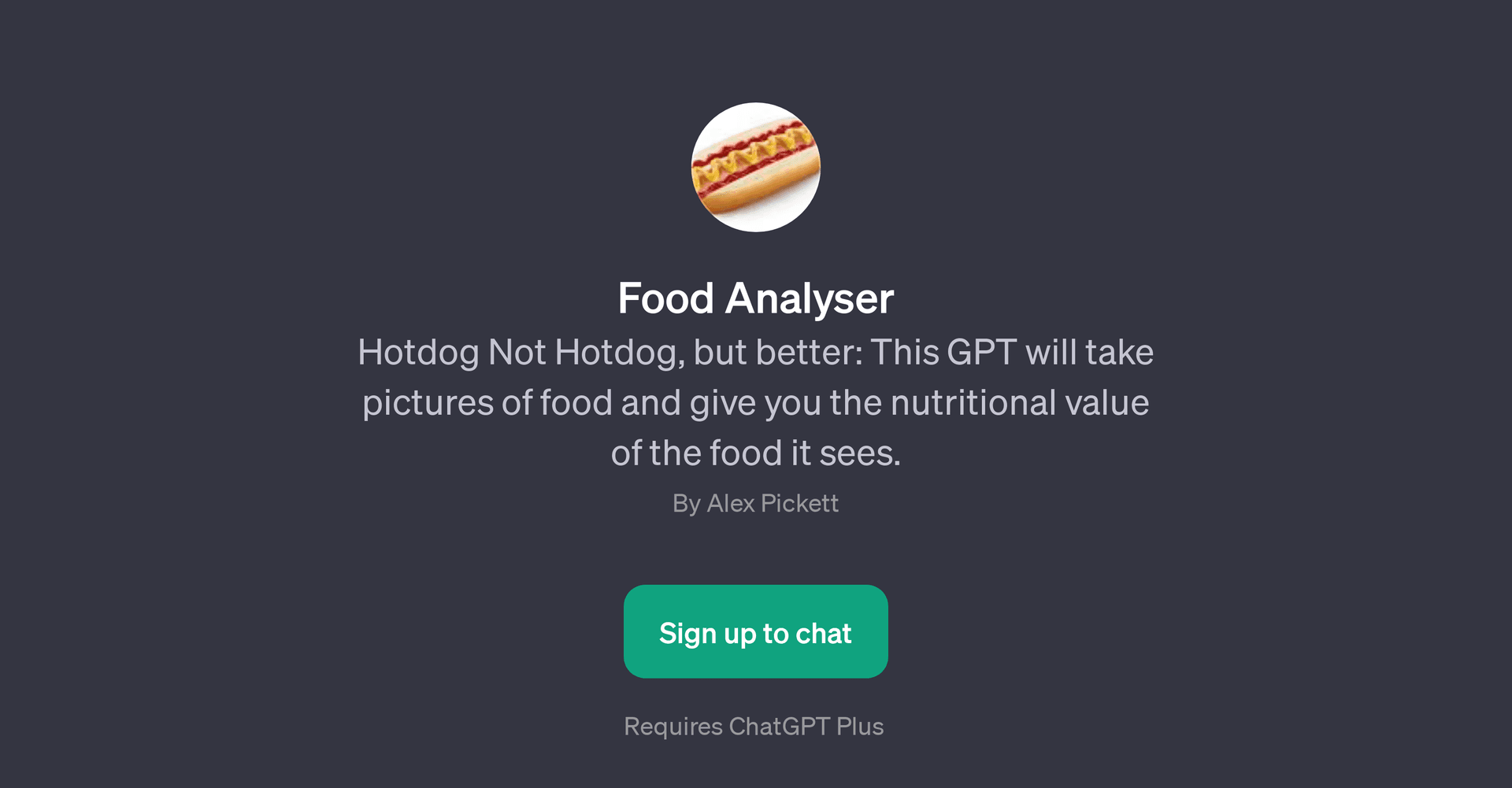 Food Analyser