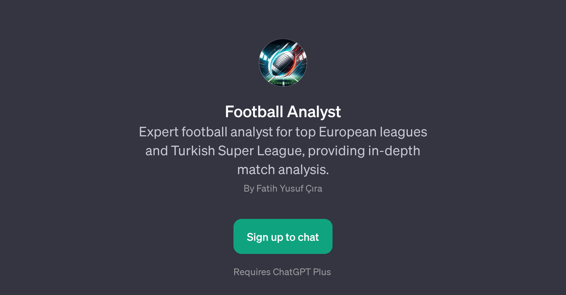 Football Analyst