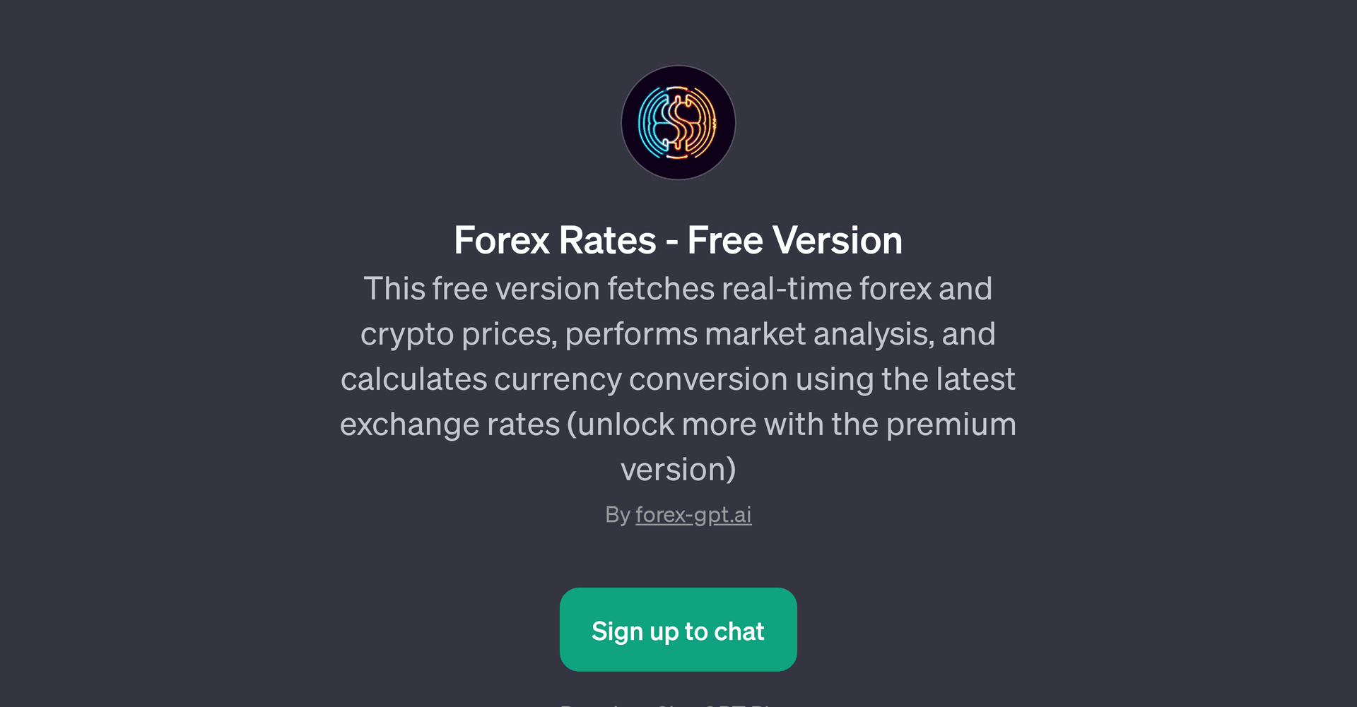 Forex Rates - Free Version