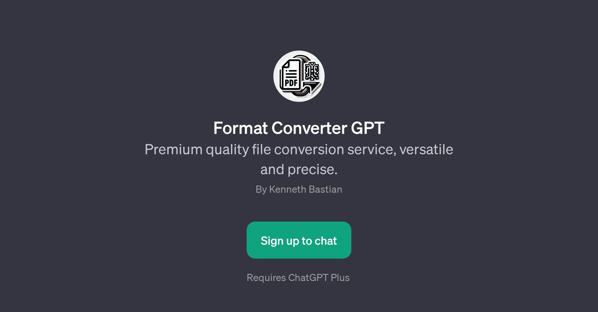 Format Converter GPT
