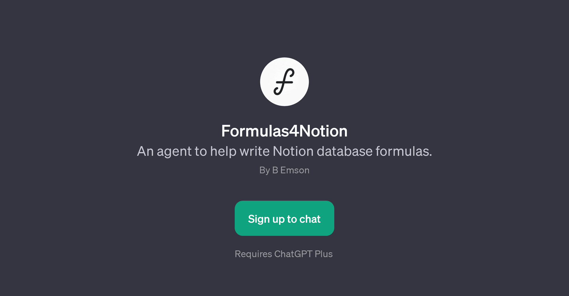 Formulas4Notion