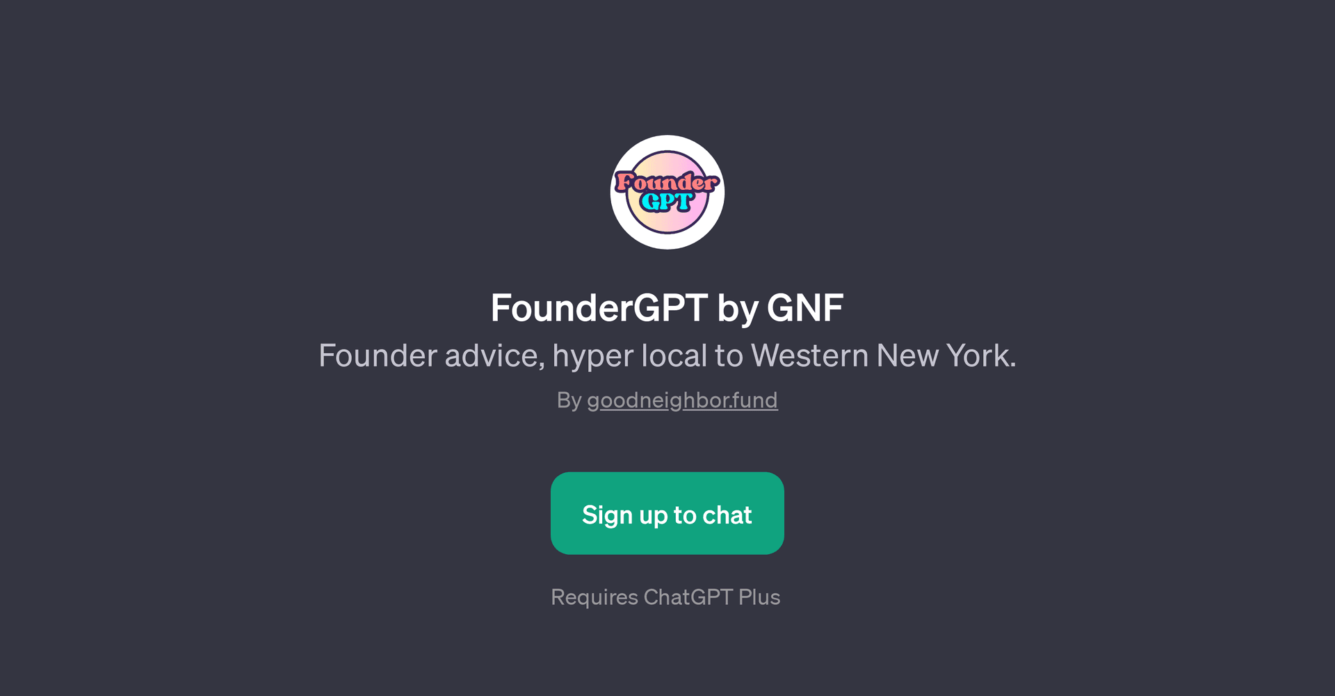 FounderGPT by GNF