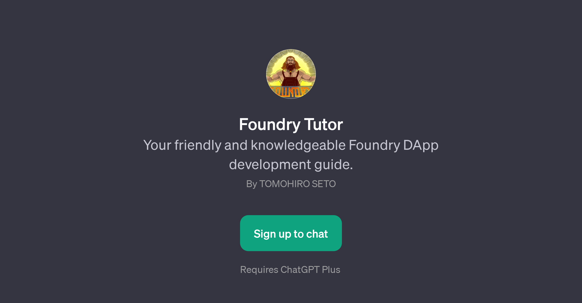 Foundry Tutor