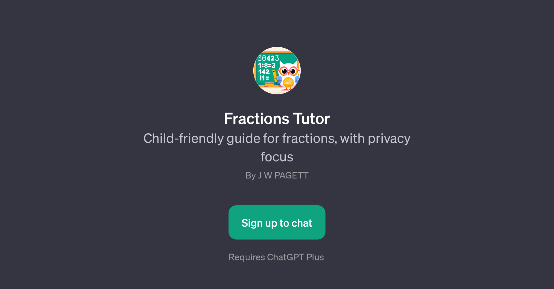 Fractions Tutor