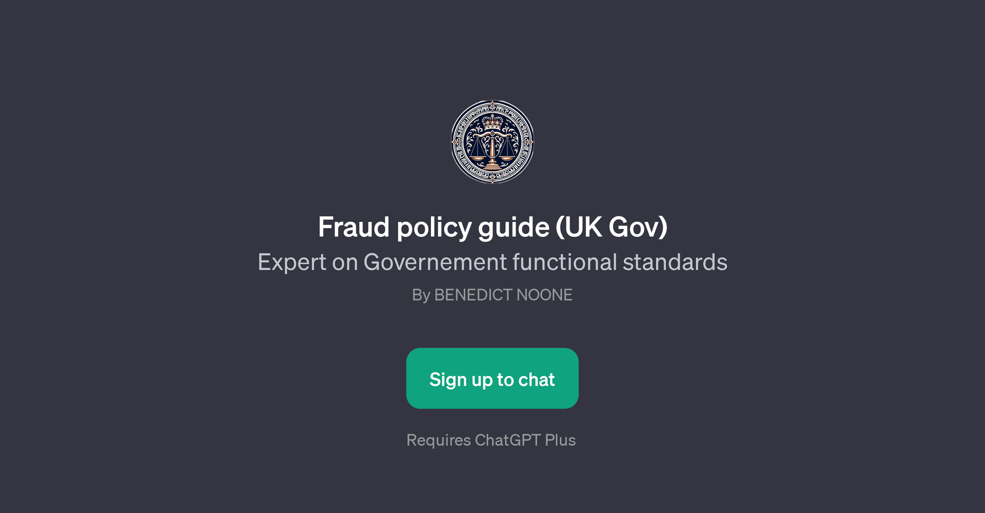 Fraud Policy Guide (UK Gov) GPT