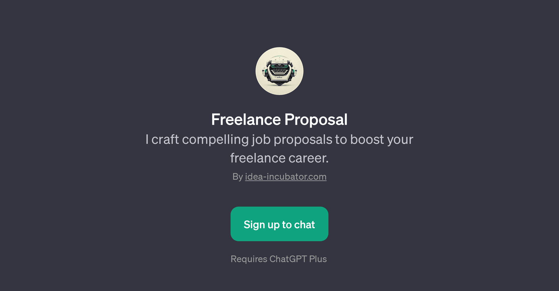 Freelance Proposal GPT