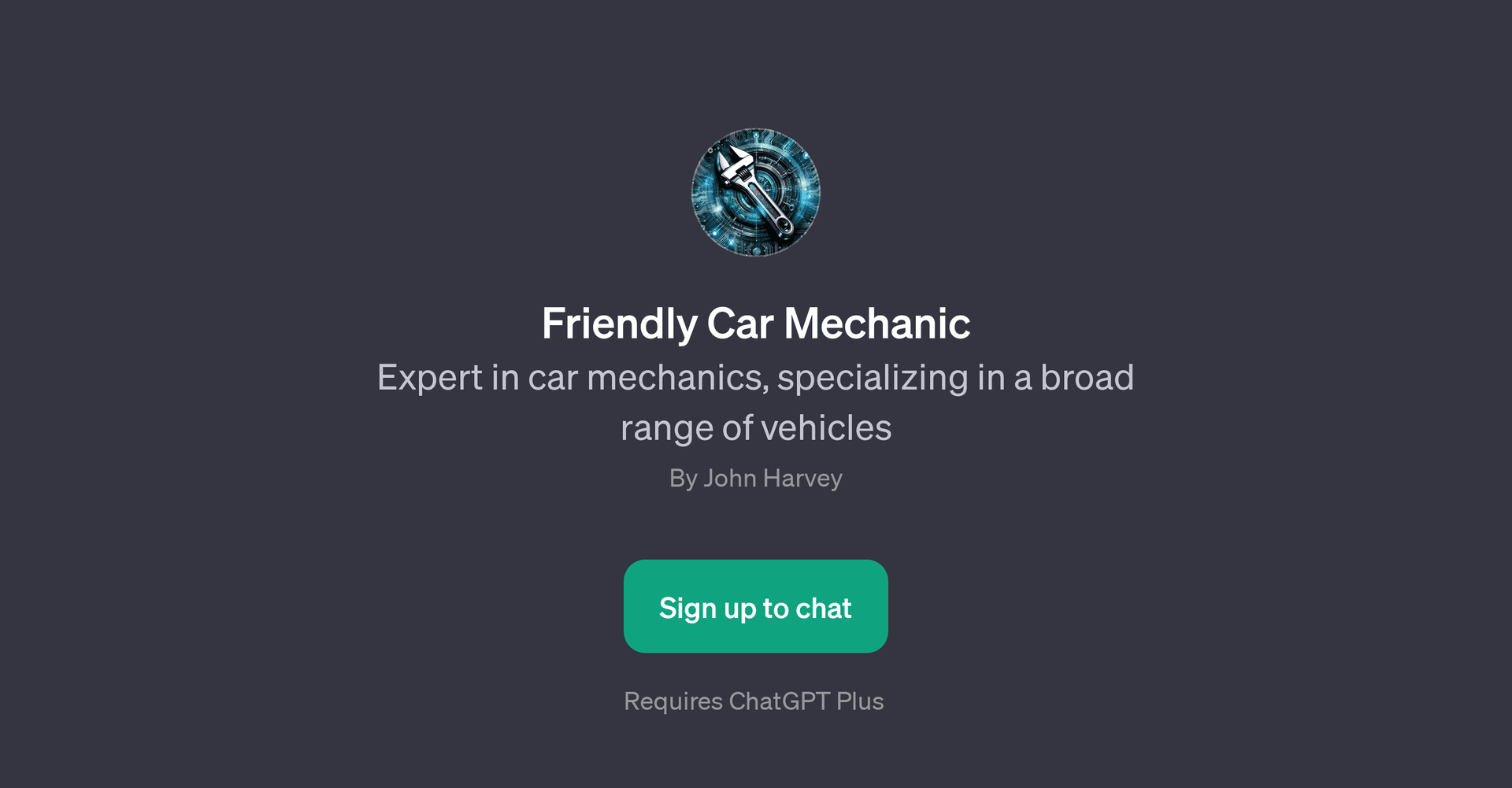 Friendly Car Mechanic