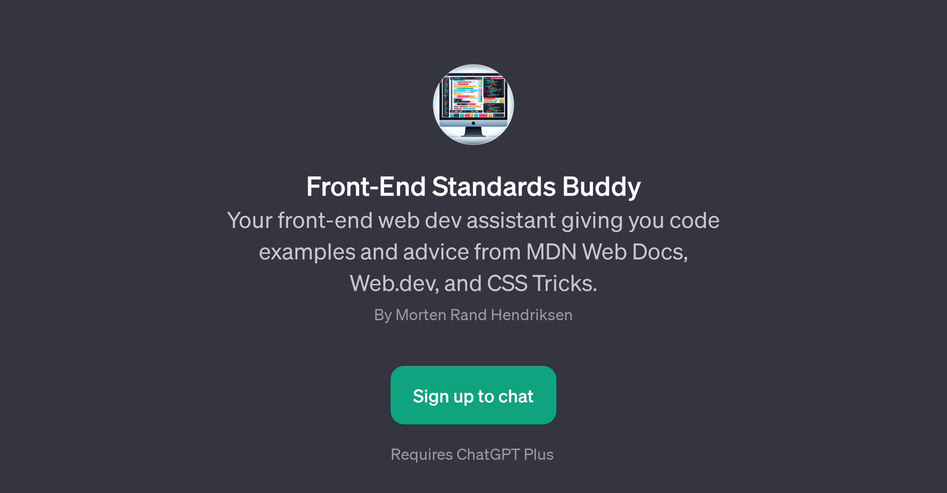 Front-End Standards Buddy