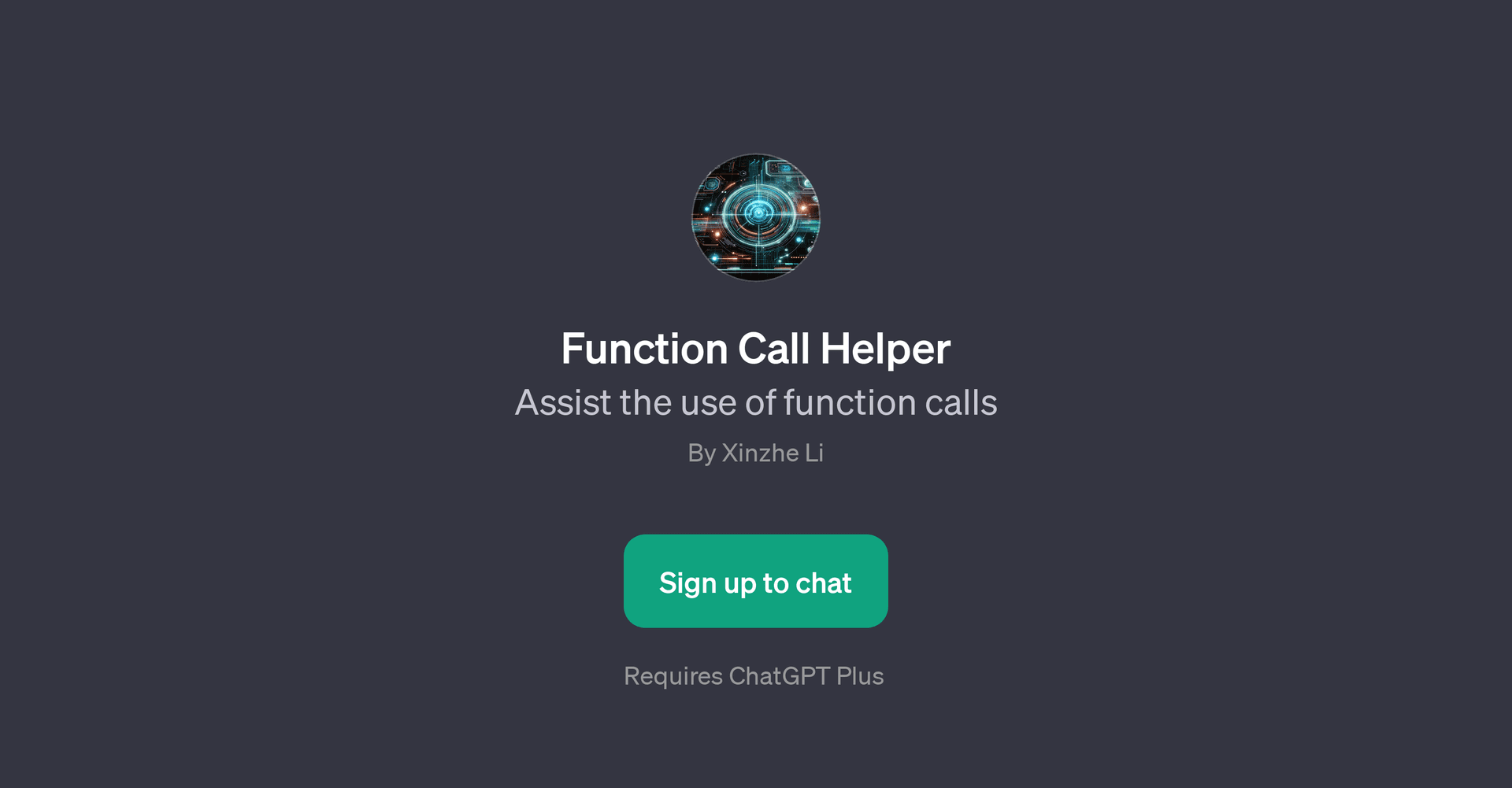 Function Call Helper