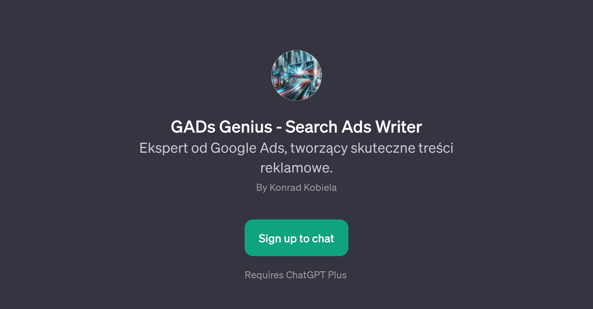GADs Genius - Search Ads Writer