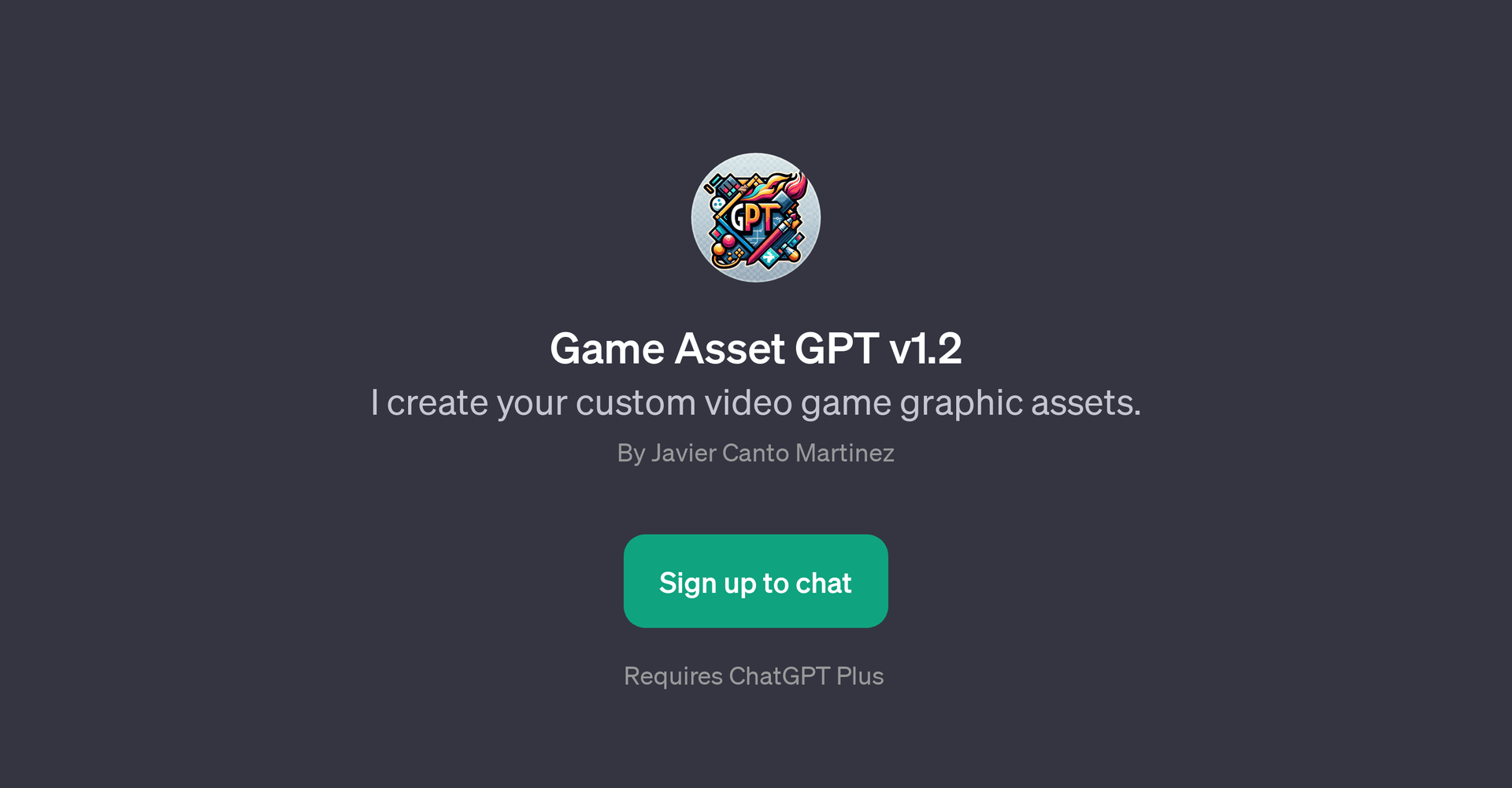 Game Asset GPT v1.2