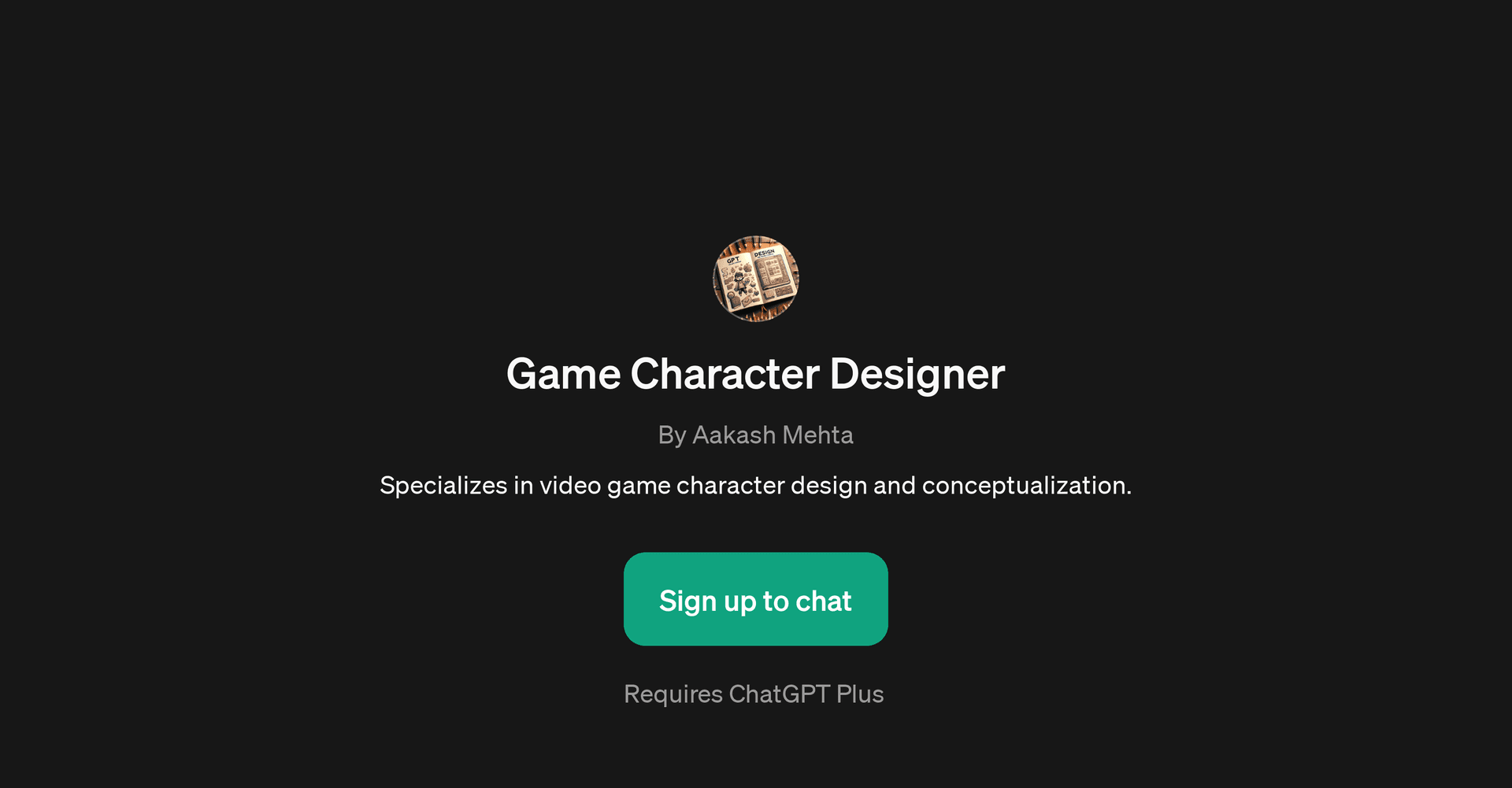 Game Character Designer