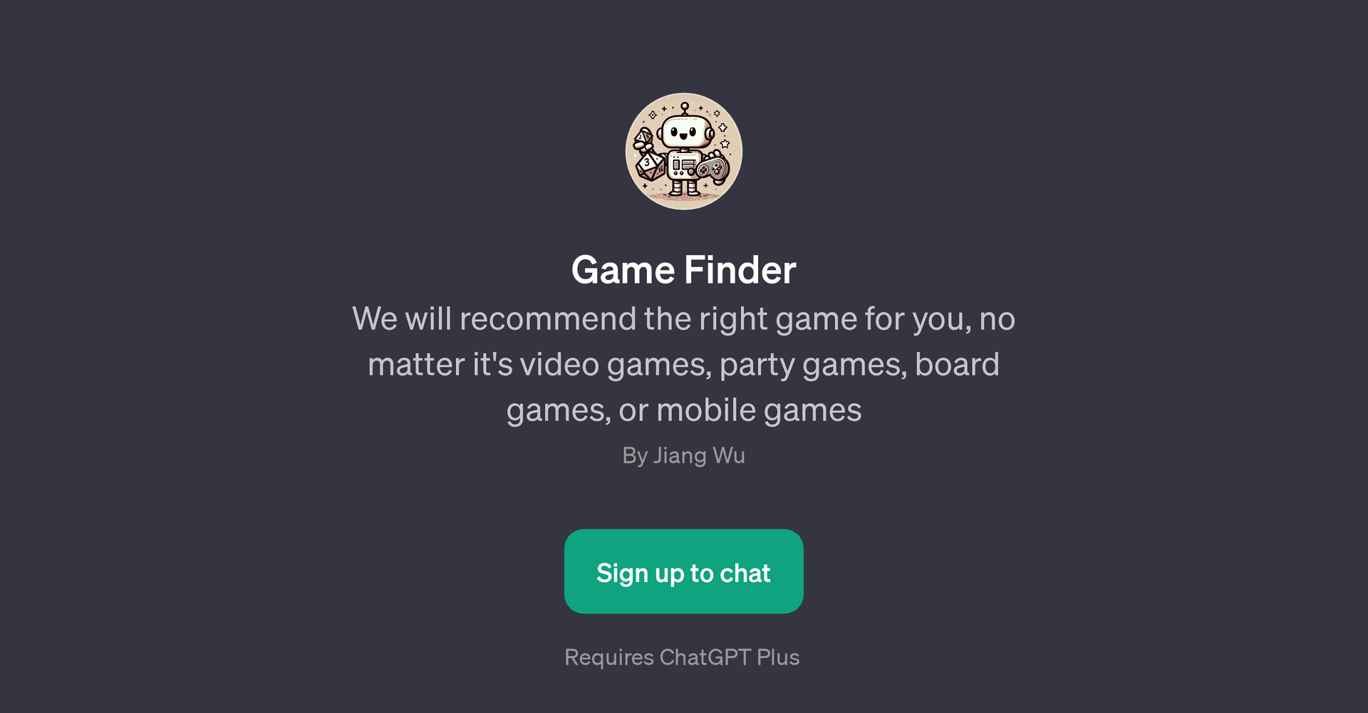 Game Finder