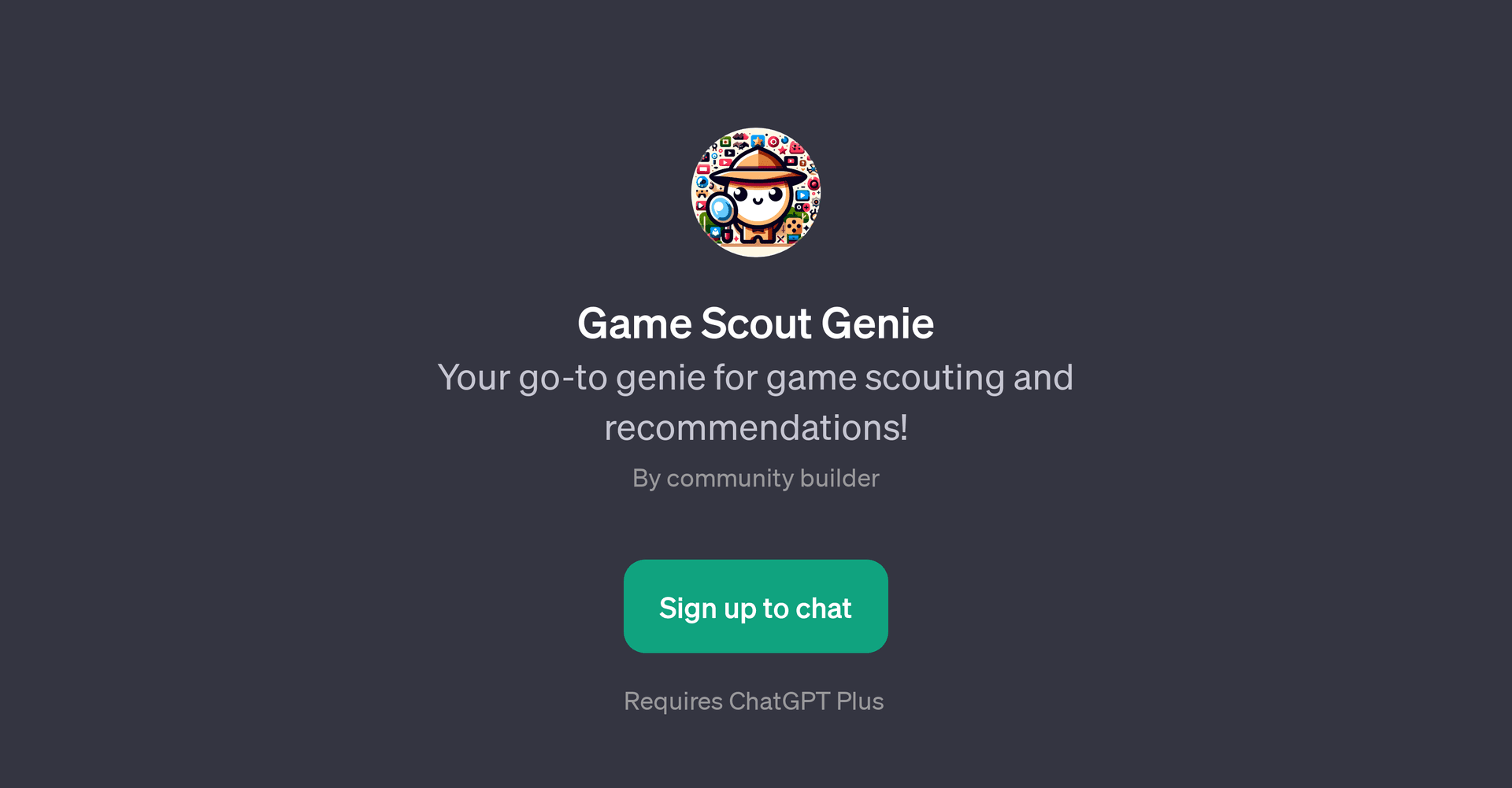Game Scout Genie