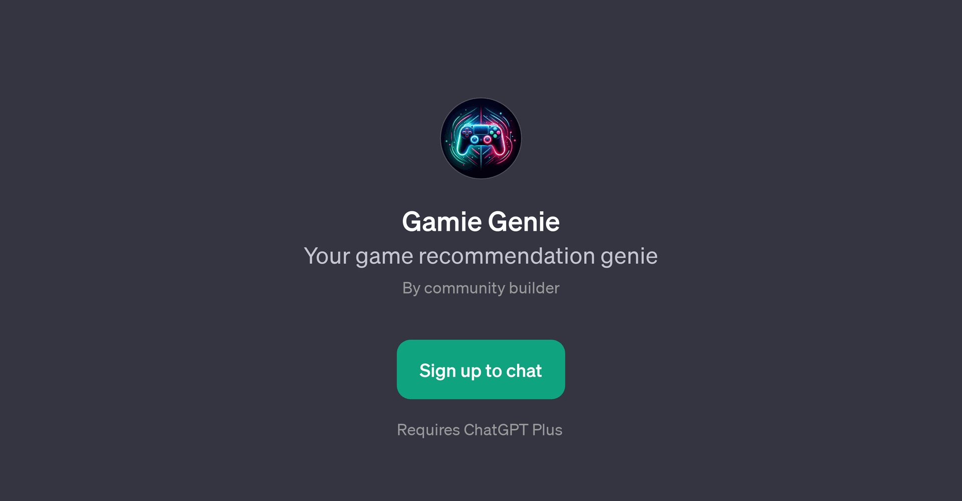 Gamie Genie