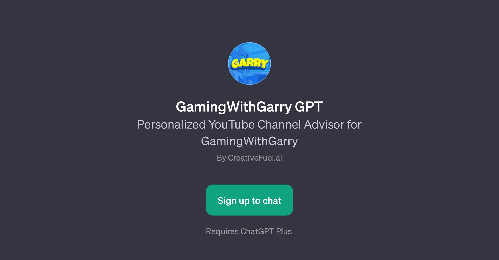 GamingWithGarry GPT