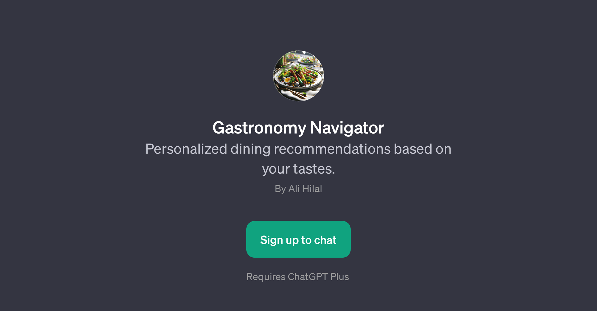Gastronomy Navigator