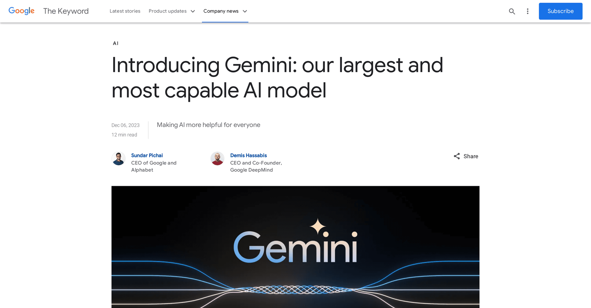 Gemini by Google