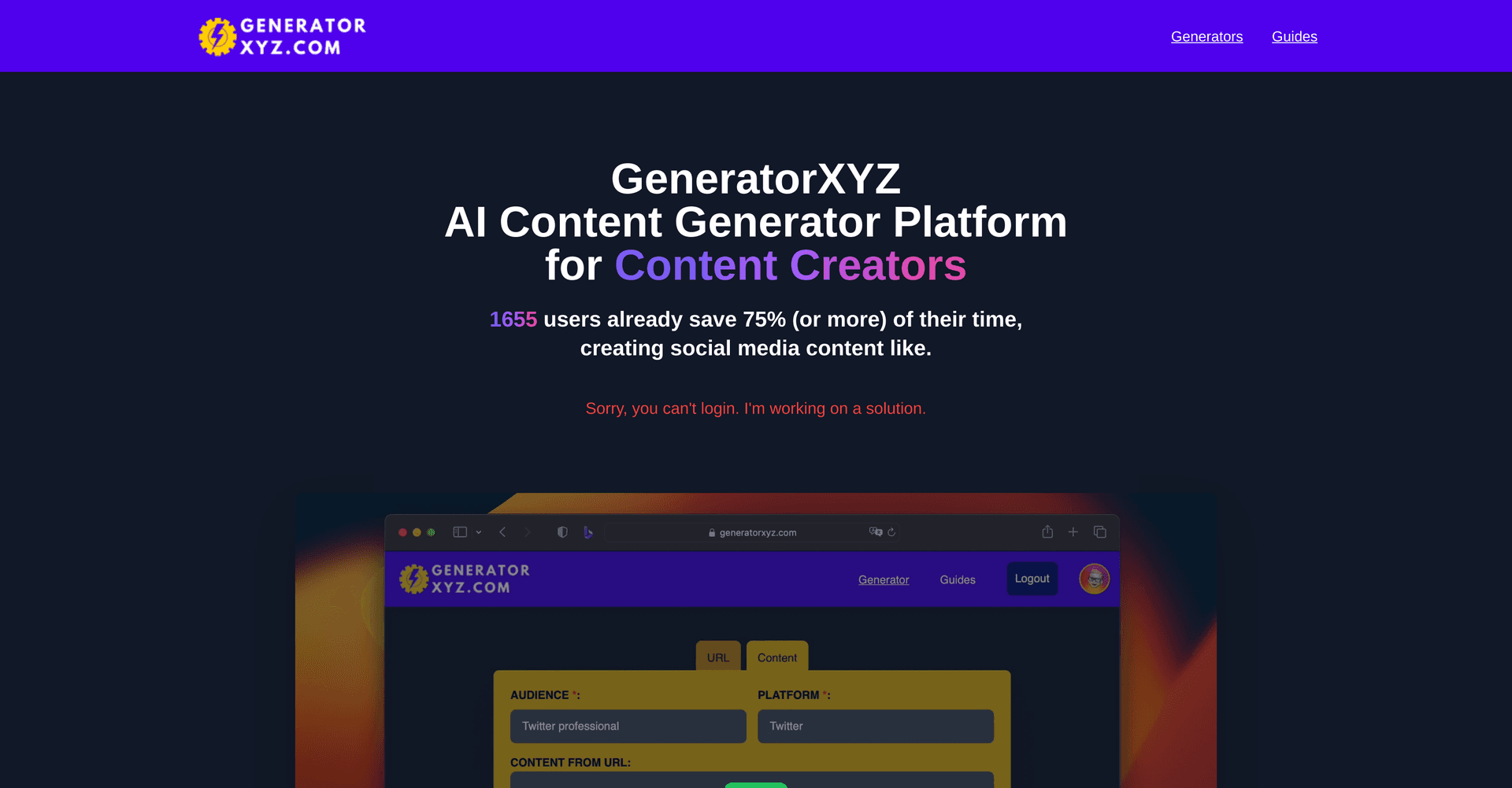 Generator XYZ