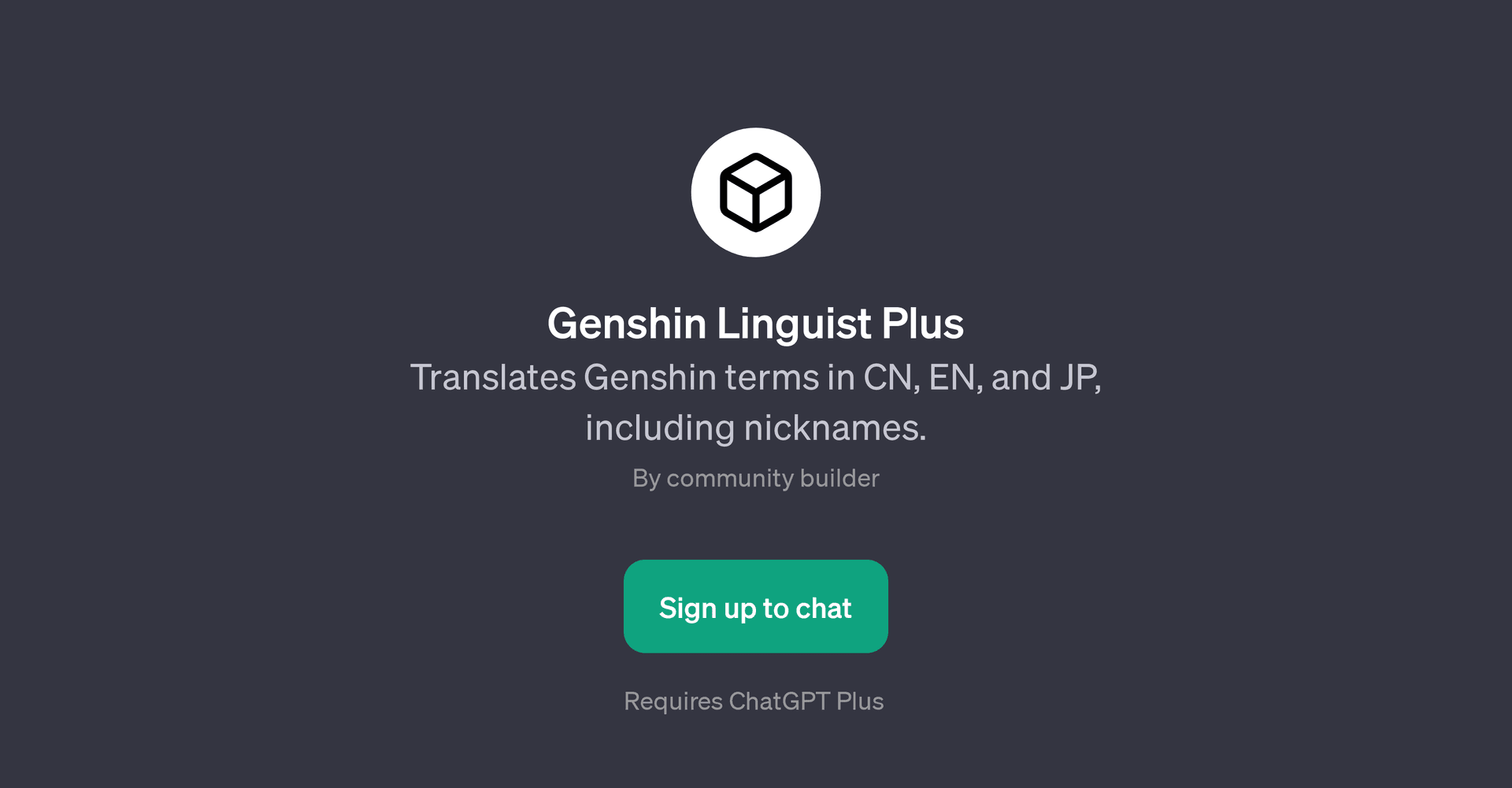 Genshin Linguist Plus