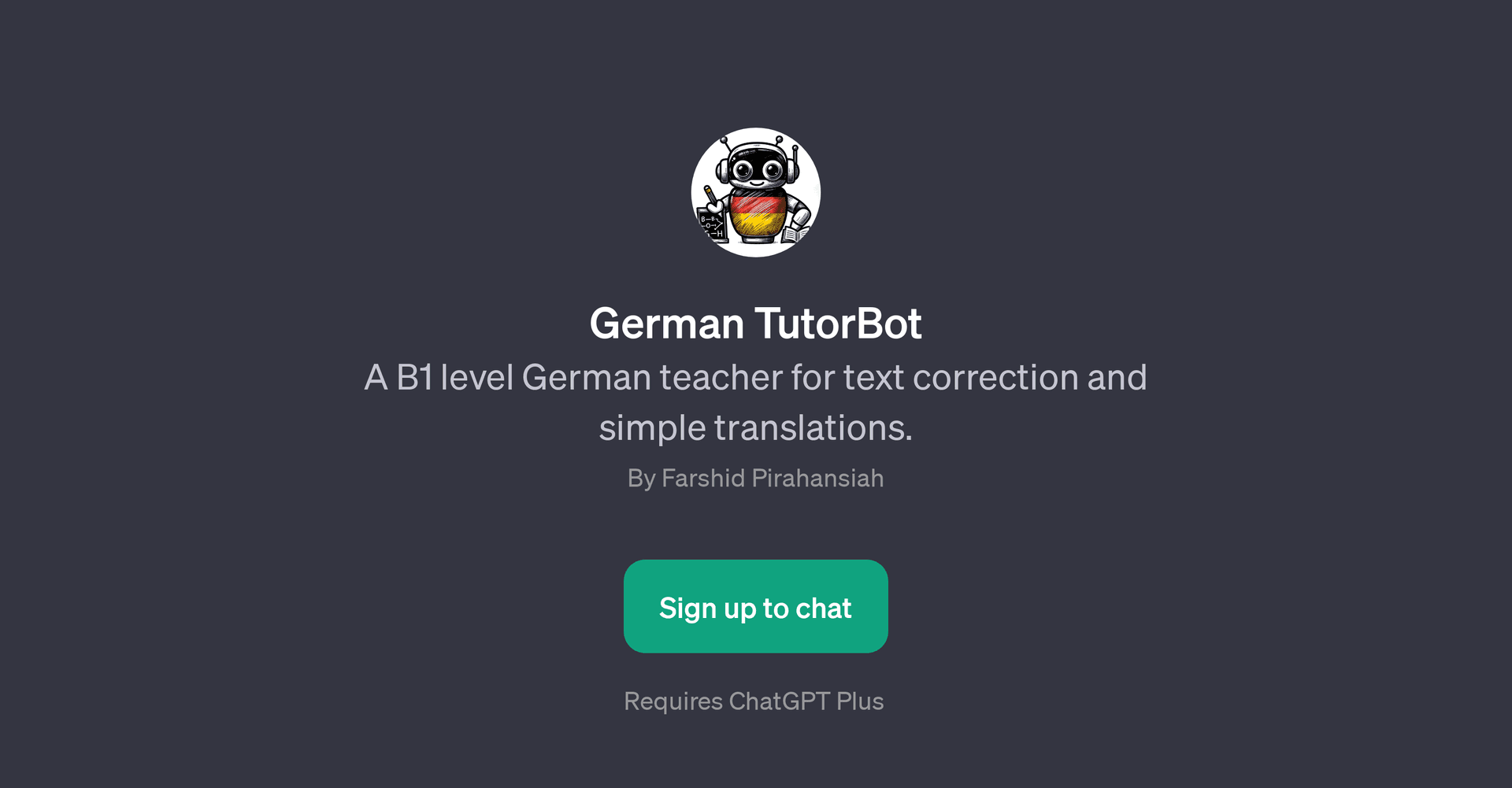 German TutorBot
