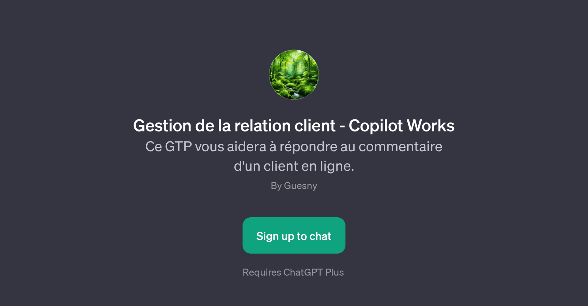 Gestion de la Relation Client - Copilot Works