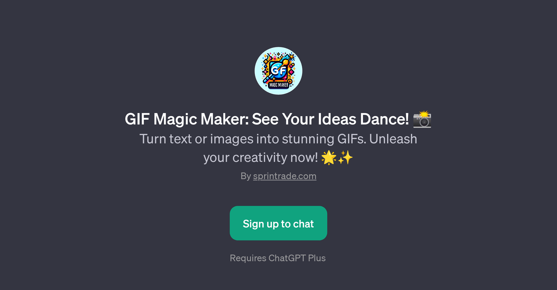 GIF Magic Maker