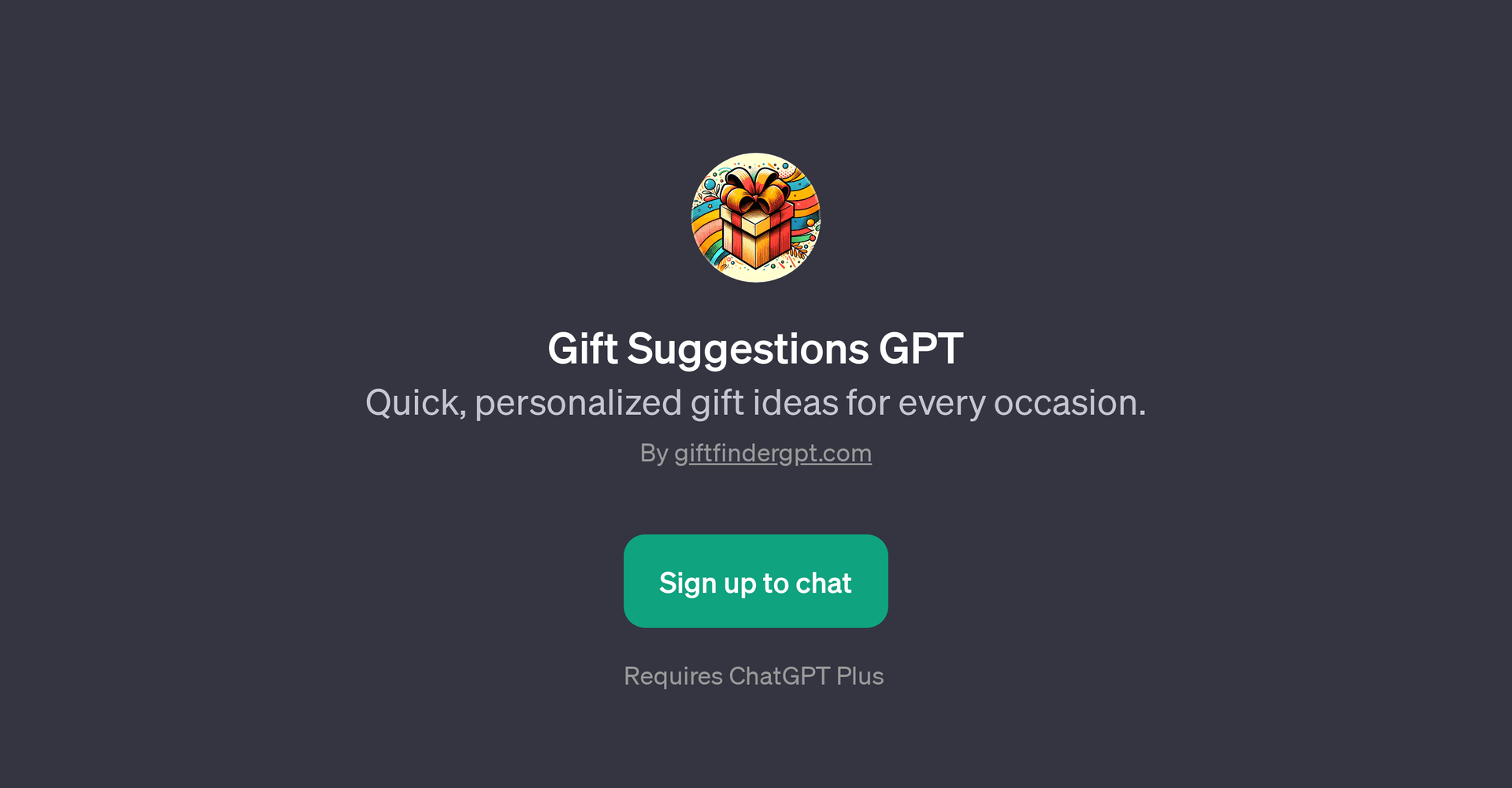 Gift Suggestions GPT