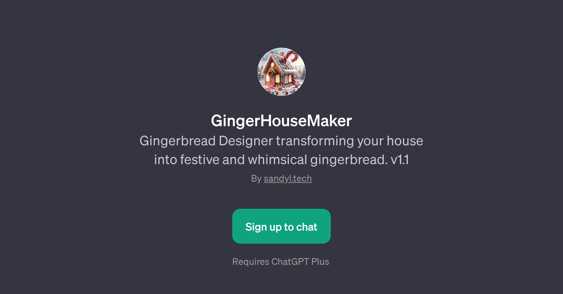 GingerHouseMaker