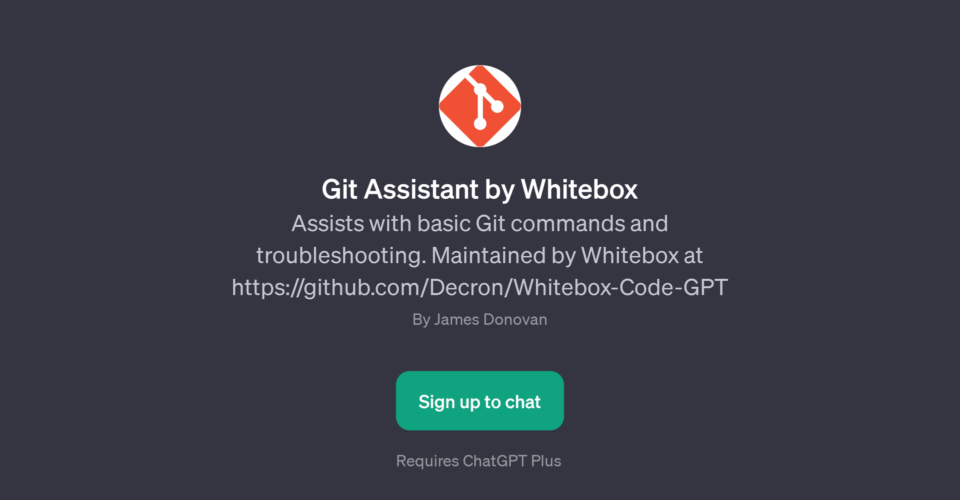 Git Assistant by Whitebox
