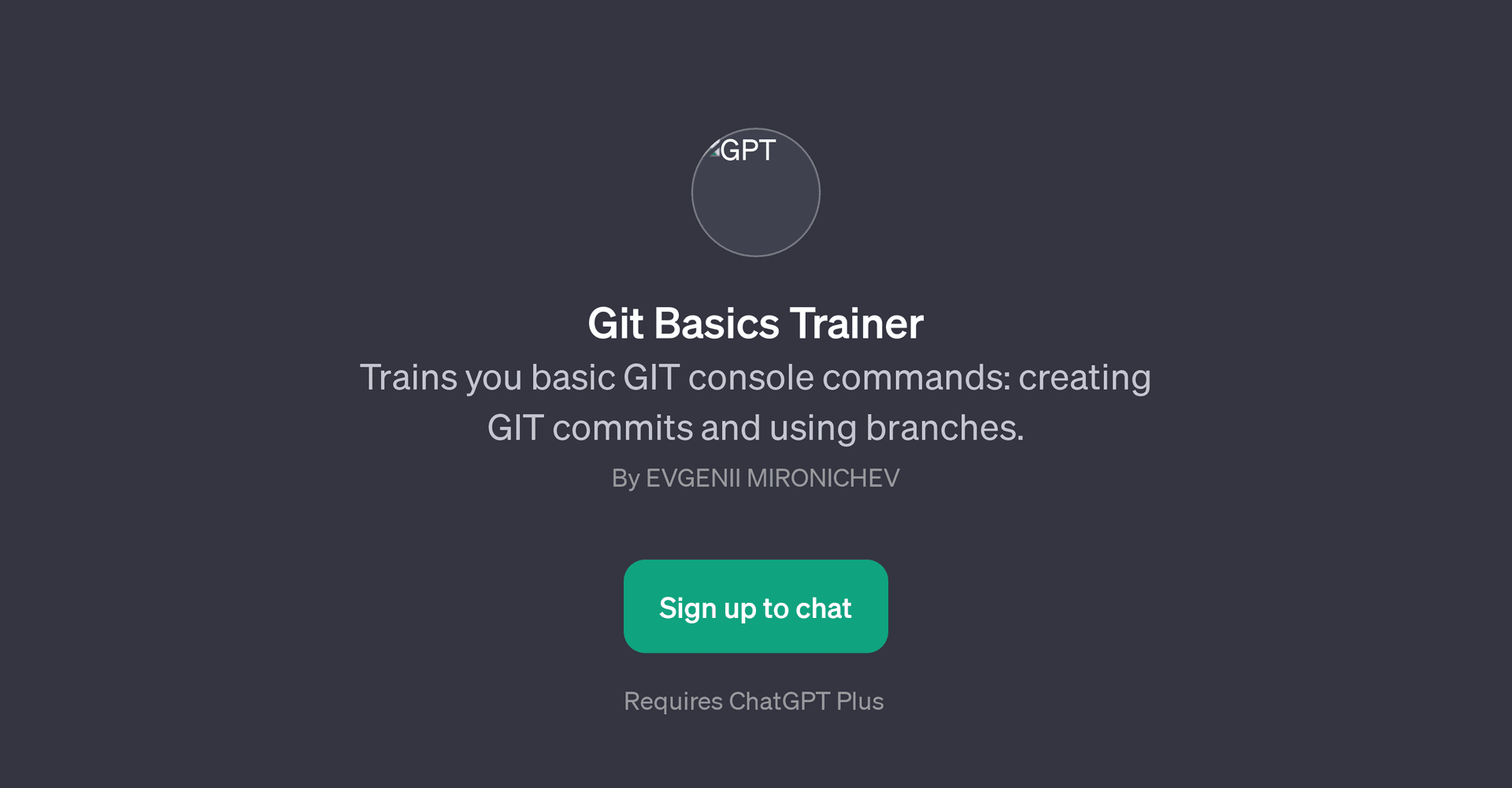 Git Basics Trainer