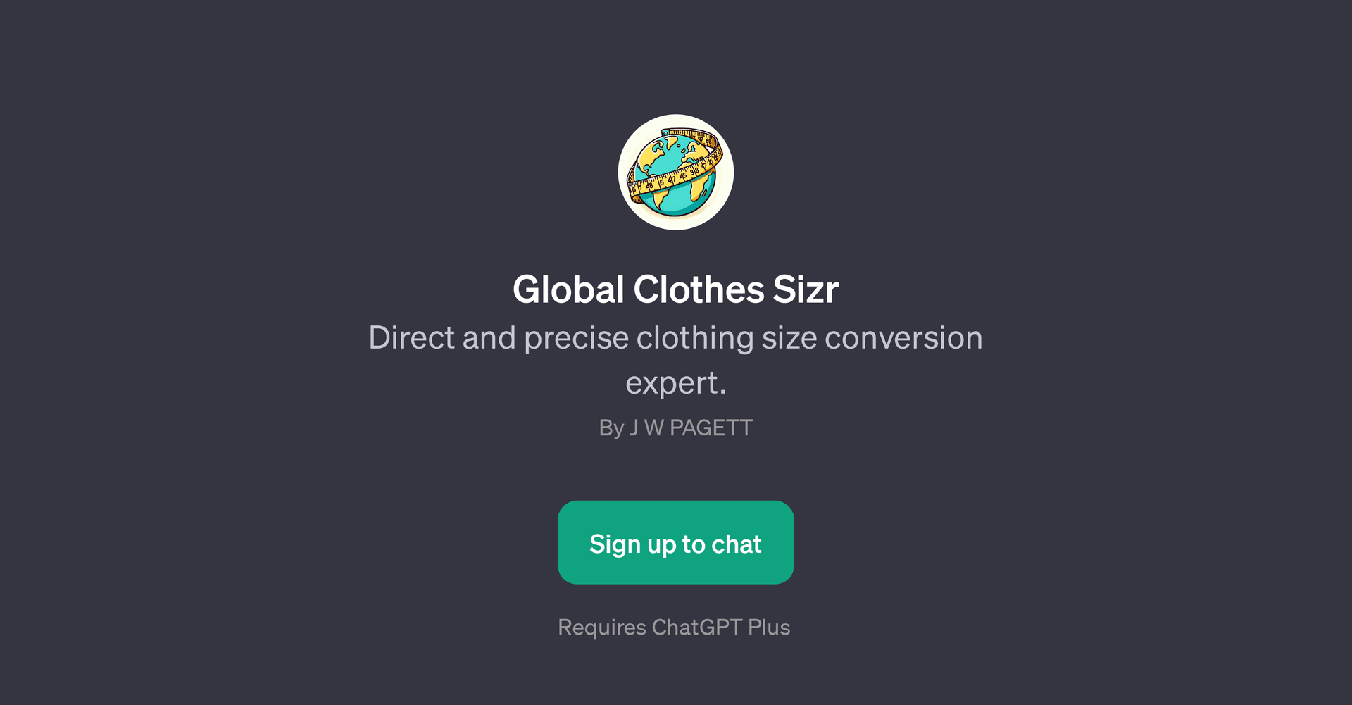 Global Clothes Sizr