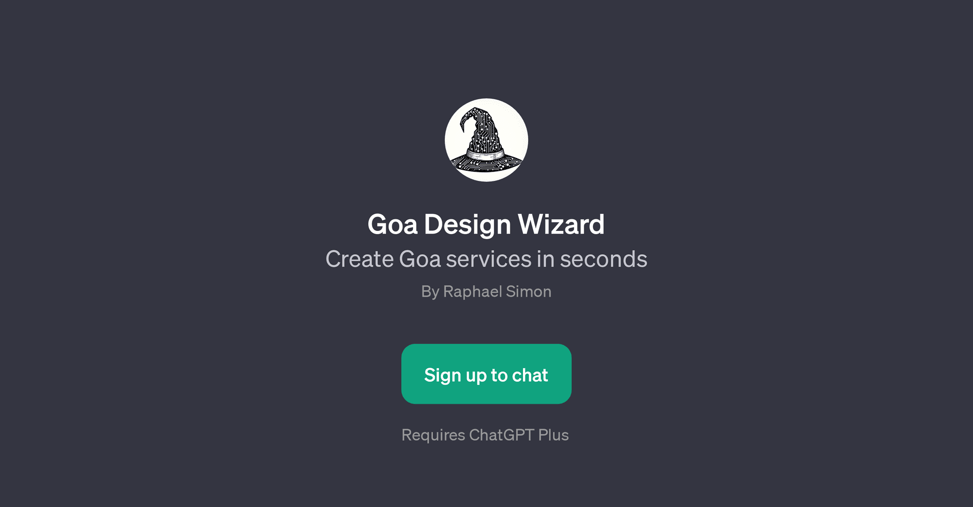 Goa Design Wizard