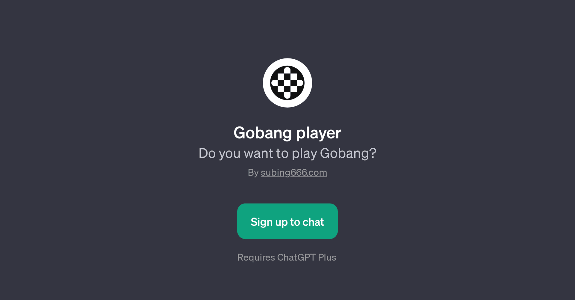 Gobang Player