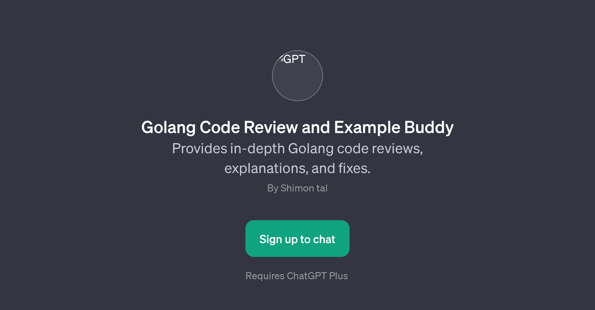 Golang Code Review and Example Buddy
