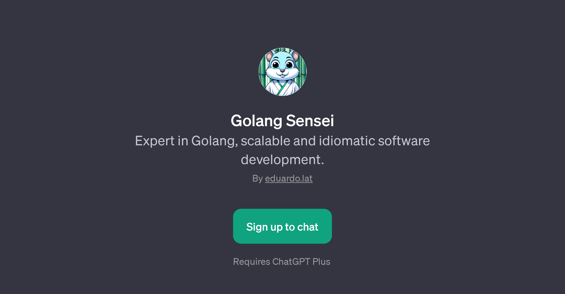 Golang Sensei