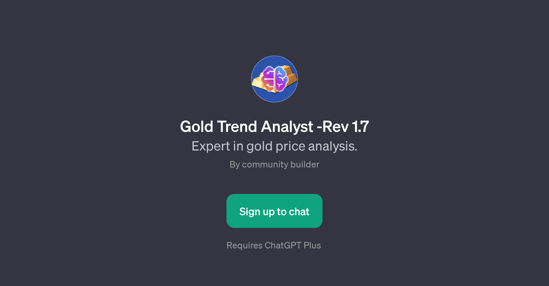 Gold Trend Analyst -Rev 1.7