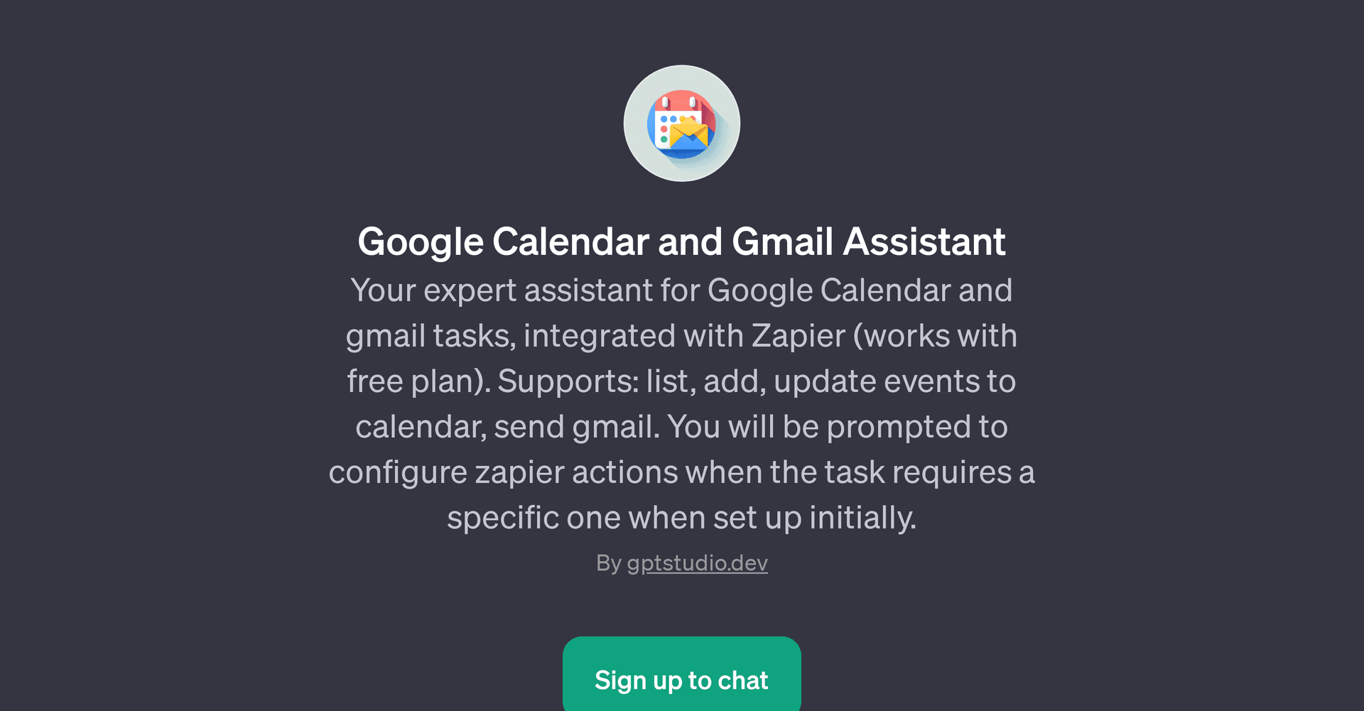 Google Calendar and Gmail Assistant