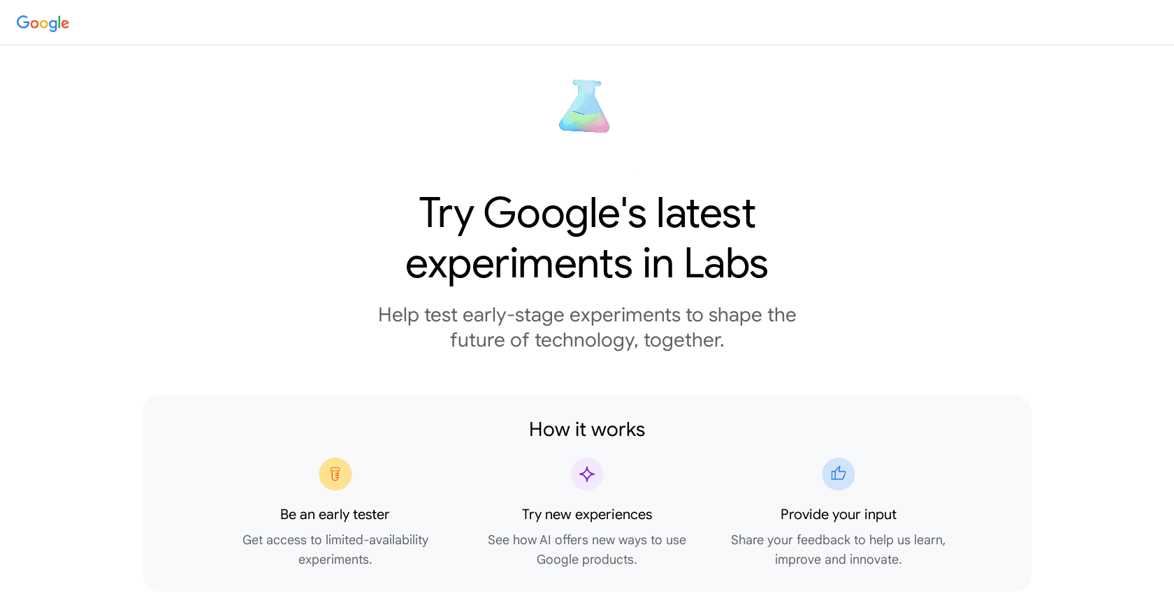 Google Labs