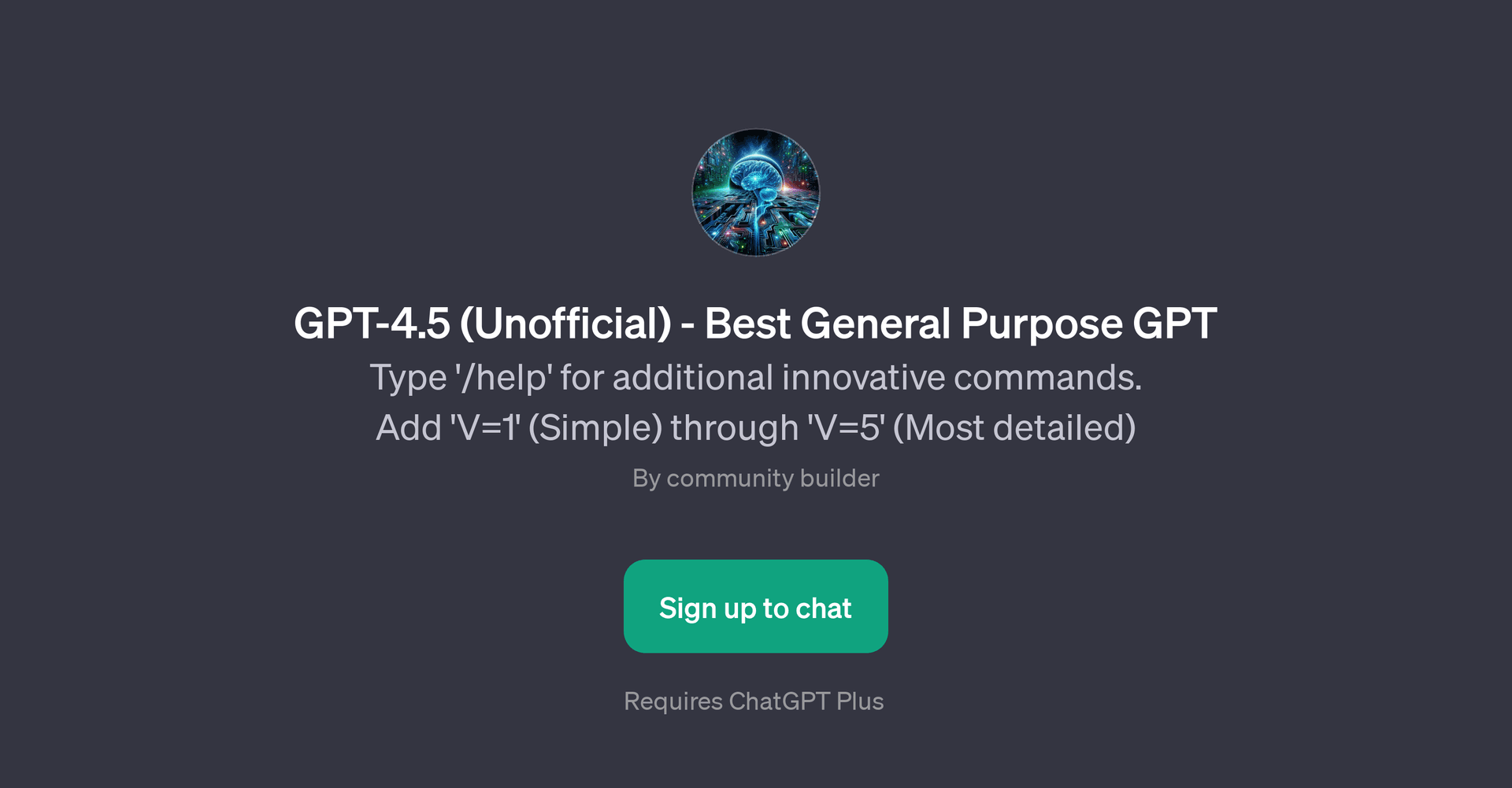 GPT-4.5 (Unofficial)