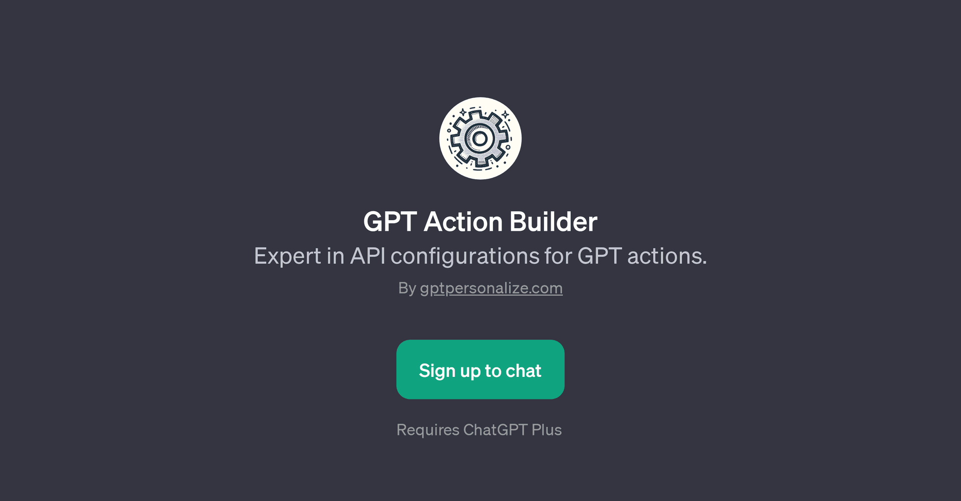GPT Action Builder
