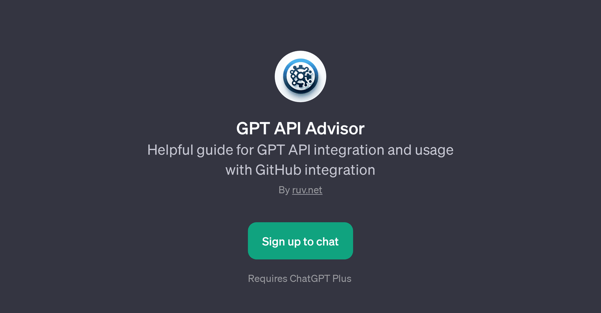 GPT API Advisor