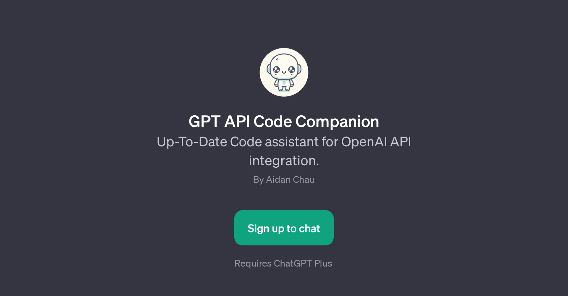 GPT API Code Companion