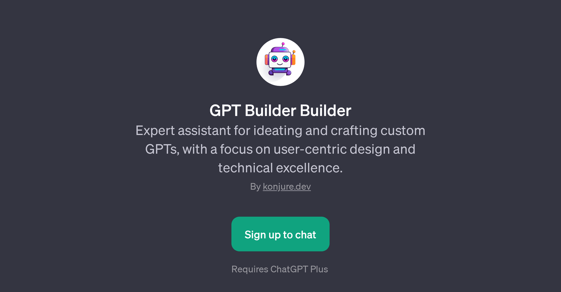 GPT Builder Builder