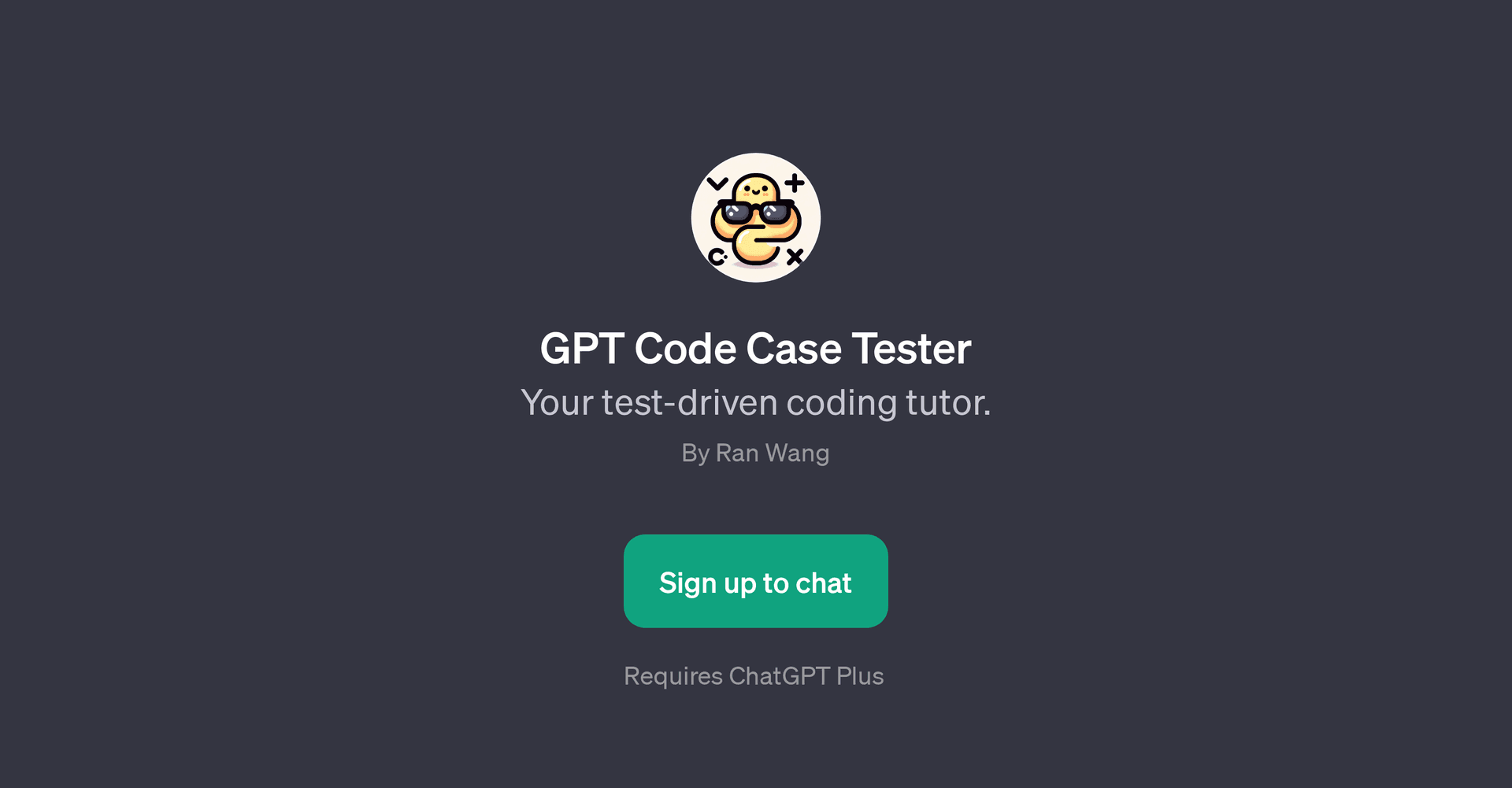 GPT Code Case Tester