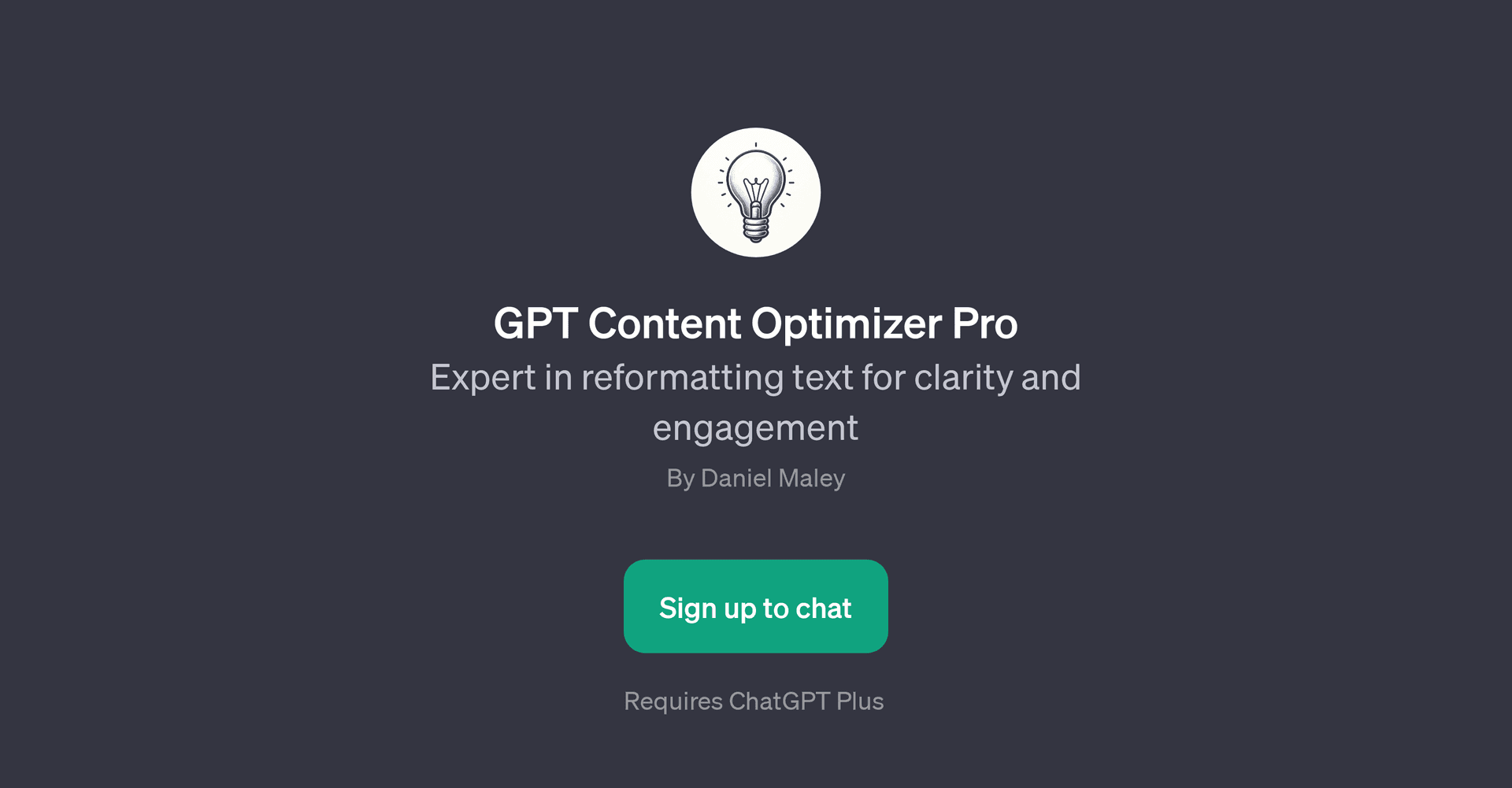 GPT Content Optimizer Pro