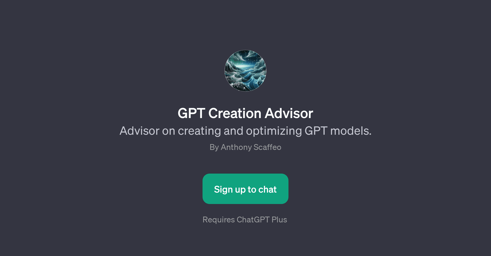 GPT Creation Advisor