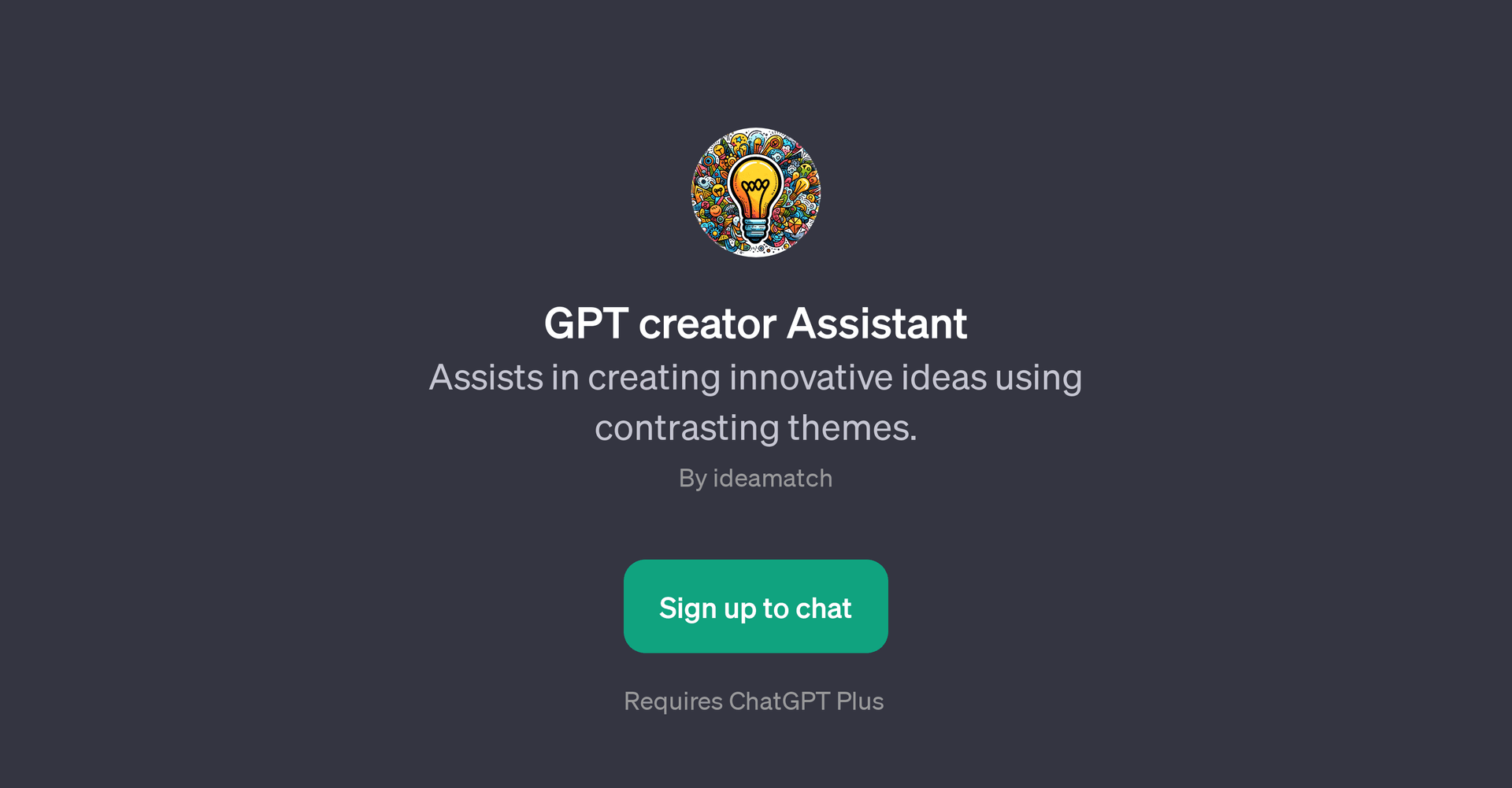 GPT creator Assistant