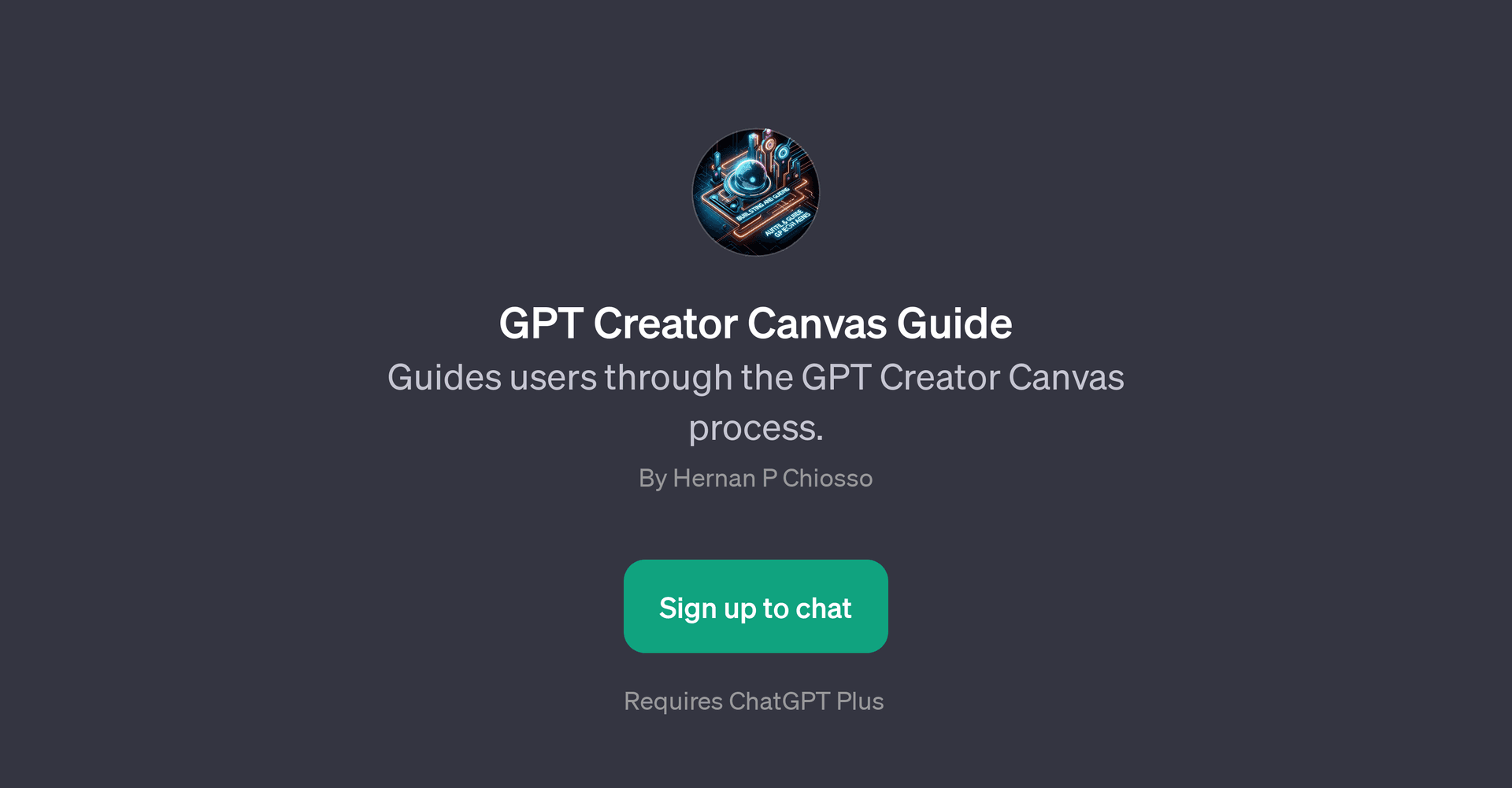GPT Creator Canvas