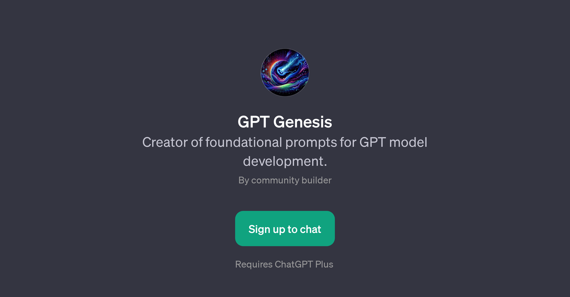 GPT Genesis